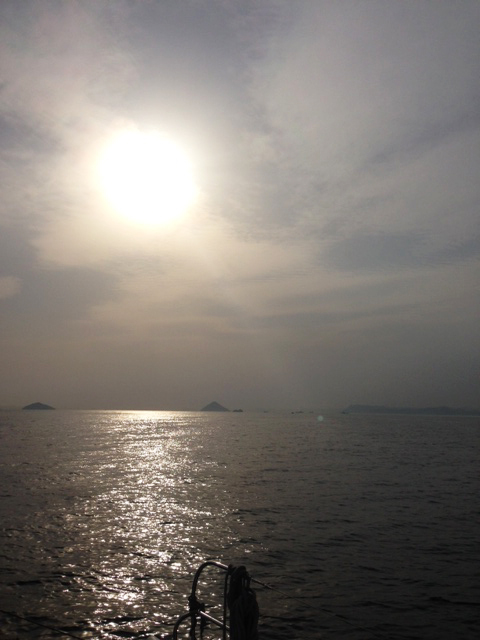 Sunset at Seto Inland Sea