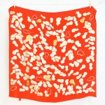 Gourd Red-Hyoutan- (M/Silk) Furoshiki