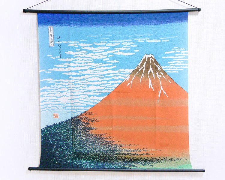 Tapestry Red Fuji -Aka fuji- (M) Furoshiki