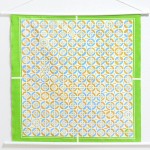 Tapestry Fan -Ougi- Green (M) Furoshiki