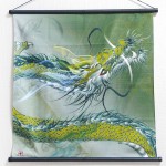 Tapestry Rising dragon -Nobori ryu- (S) Furoshiki